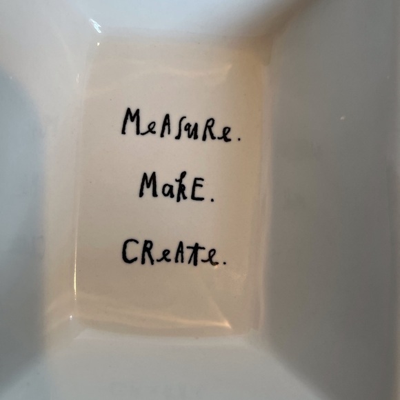 Vintage Rae Dunn Artisan Collection Divided Ceramic Tray - Picture 3 of 6